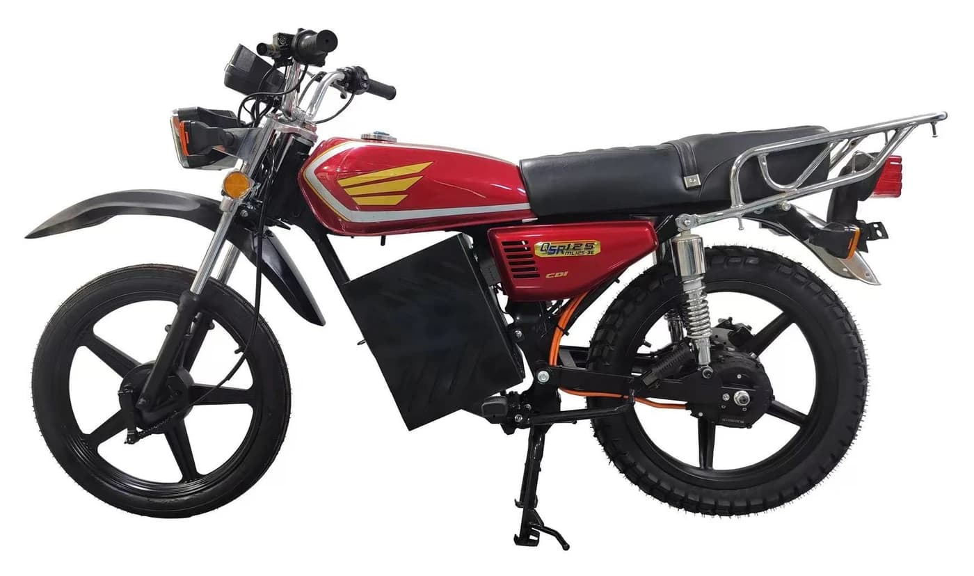 SIV Mobility electric retrofit, rear three-quarter view